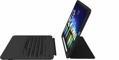 ZAGG Slim book go till iPad Pro 11" (1st gen), Nordisk layout, Svart