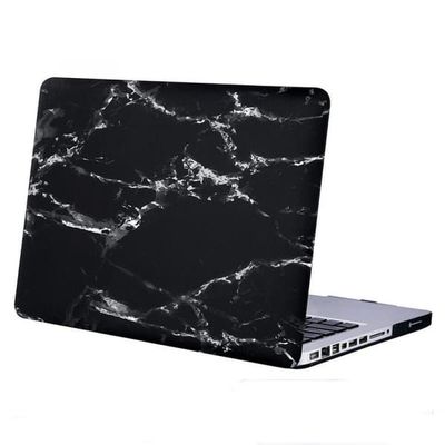 Hardplastdeksel for MacBook Pro 16" (A2485) 2021 Marble (Svart)
