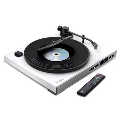 MIXX Vinyl og CD Spiller Analog Plus 2-in-1 Hvit