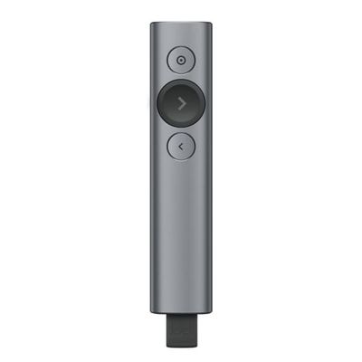 Logitech Spotlight trådløse presentatører Bluetooth/RF Grey
