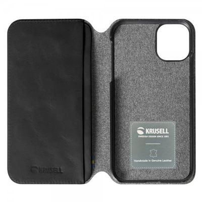 Krusell Sunne Plånboksfodral till Iphone 11, Vintage Svart
