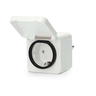 Nedis SmartLife Smart Plug | Zigbee 3.0 | IP44 | Effektmåler | 3680 W | Type F (CEE 7/7) | -25 - 55 °C | Android™ / IOS | Hvid | 1 stk