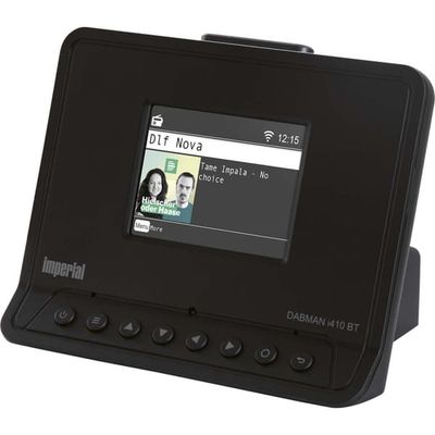 imperial DABMAN i410 BT Kompakt hybridradio DAB+ / FM / Internet / Bluetooth Svart