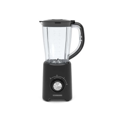 MELISSA Blender | 800 W | 2 hastigheter + puls | 4 kniver i rustfritt stål | 1,5 L plastkanne | Svart