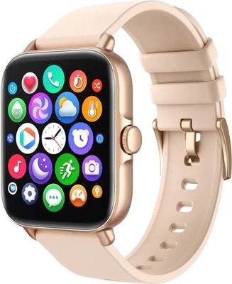 Smartwatch m. telefonfunktion, fitness tracker ur, 1,7\" HD fuld touchskærm