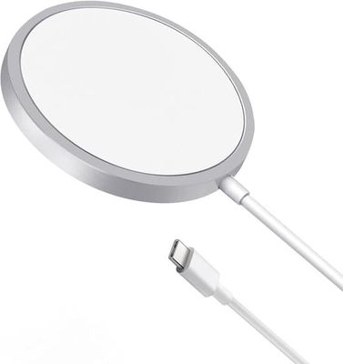 15W magnetisk trådlös snabbladdare, lämplig för iPhone 16 15 14 13 12 11 Pro Max Mini, lämplig för AirPods 2/3/Pro induktiv laddare