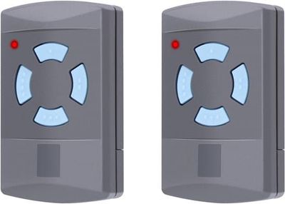 2-delt trådløst garageportfjernbetjeningssæt (868MHz, 4-kanals blå knapper), kompatibelt med Hormann HSM2/4, HS1/2/4.