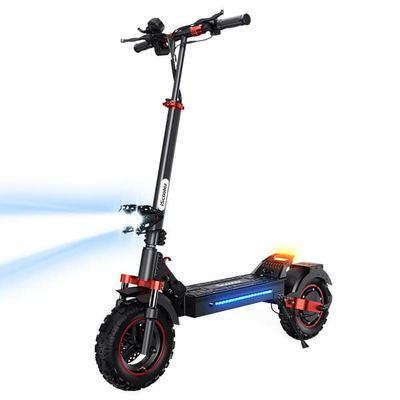 iScooter IX5S Elektrisk scooter 11 tum avväg 48V15Ah 1000 W hjuldrift i bakhjul Scooter Maximal hastighet 45 km/h Sträcka 65 km Klappbar e-scooter