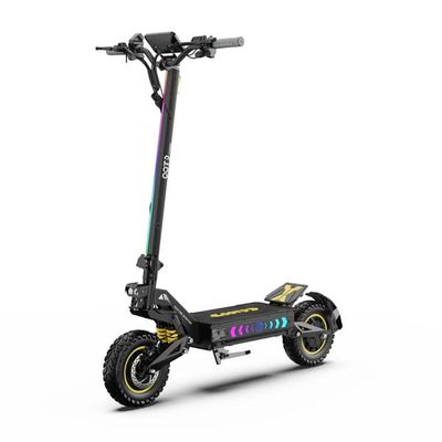 OOTD T10 PRO Elscooter 52V23.4AH Batteri 80KM Räckvidd 65KM/H Maxhastighet 1300W*2 Motor Hydraulisk Broms Hopfällbar Elscooter