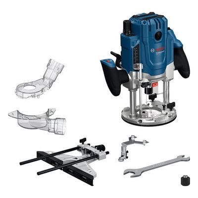 BOSCH Överhandsfräs GOF 20-12 2000 W, 230 V, konstanta varvtal, After-Lock, 1/2" och 1/4" spännhylsor, 0601627220