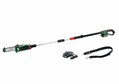 BOSCH UniversalChainPole 18 teleskopisk grensåg, batteridriven, 18 V, med batteri och laddare, 06008B3100