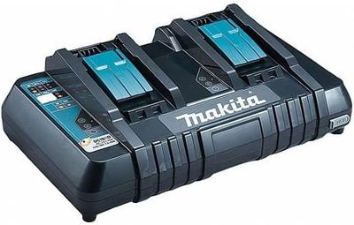 Makita Li-ion LXT dubbel snabbladdare DC18RD 14,4–18V, kartong 196933-6
