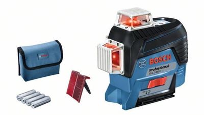 Bosch GLL 3-80 C linjelaser 3x360° med Bluetooth, utan batteri och laddare 0601063R00
