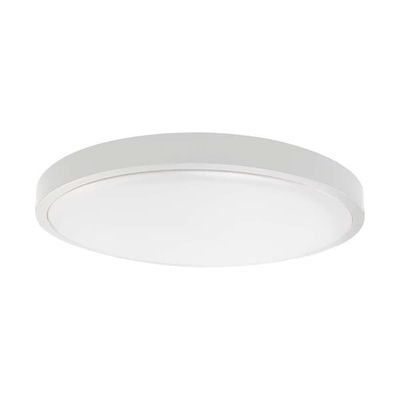 V-TAC 24W LED Taklampa Rund 29cm Utanpåliggande IP44 Vit VT-8624 4000K 2500lm