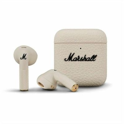 Marshall Minor IV Creme Trådlösa In-ear Hörlurar Bluetooth 5.3 Gräddvit