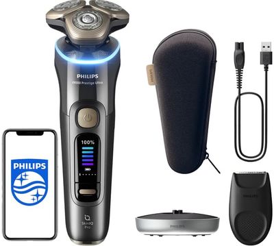Rakapparat PHILIPS Serie 9000 Prestige Ultra SkinIQ Pro XP9402/11 Våt och torr