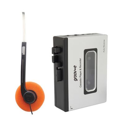 Groov-e PS530SR bärbar kassettbandspelare med Bluetooth