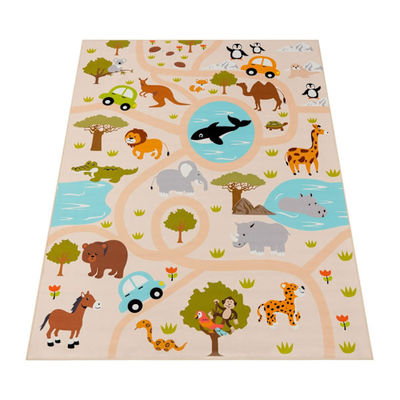 Children’s Play Rug - Classic City Streets - Soft, Su tble & Easy Clean