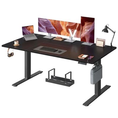Höjdjusterbart skrivbord med USB-C-anslutning, 180 x 80 cm