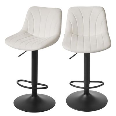 Barstol, 2-pack, kökspall, 88–108 cm höjdjusterbar