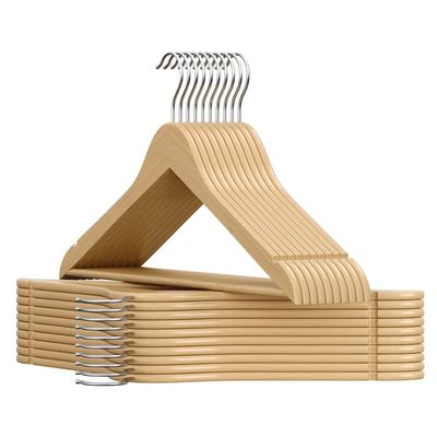 Byxhängare, 30-pack, hängare av trä