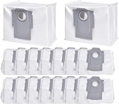 Støvsugerposer til Roborock S8, S8+, S8 Pro Ultra, S7 MaxV Ultra, S7 Pro Ultra, Q7+, Q7 Max+, 14-pakning