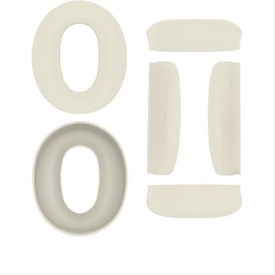 Silikone ørepuder til Sony WH-CH720N hovedtelefoner - Beskyttende og komfortable ørepuder Beige