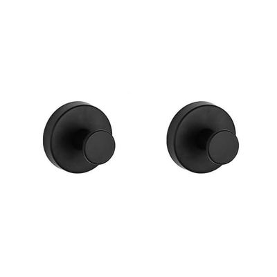 Krok med sugekopp, 2 stk Black