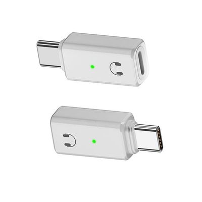Lightning hun til Type-C han lydadapter til Apple 15 - HiFi lydkvalitet og opkaldsfunktion White