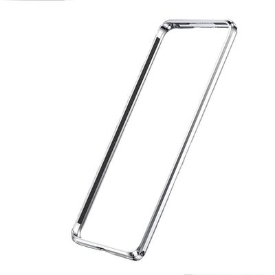 Støtfangerdeksel i aluminiumslegering for iPhone 15 Silver