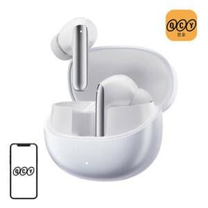 TWS QCY MeloBuds Pro HT08-hodetelefoner, ANC (hvit)