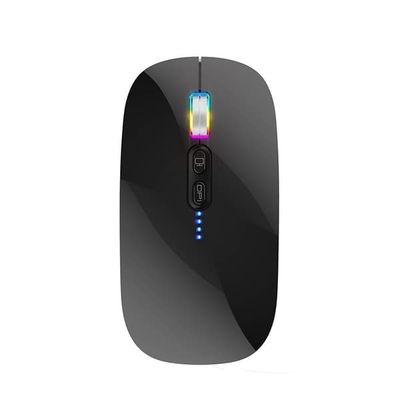 Trådløs mus - Genopladelig Tri-Mode Black