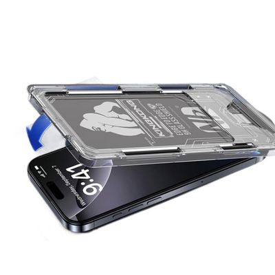 3-Pakning HD Herdet Glass Skjermbeskytter med Støvfri Applikator kompatibel med iPhone 16 Pro