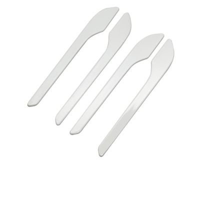 4-delers anti-ripe beskyttelsesklistremerker for dørhåndtak for Tesla Model 3/Y White