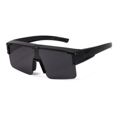 Polariserte Clip-on Solbriller - Glossy Black Frame
