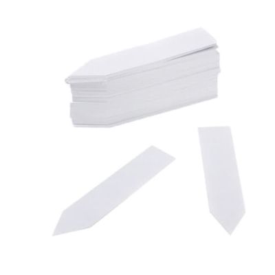 Holdbare planteetiketter / planteskilte 100-pak White 10x2 cm