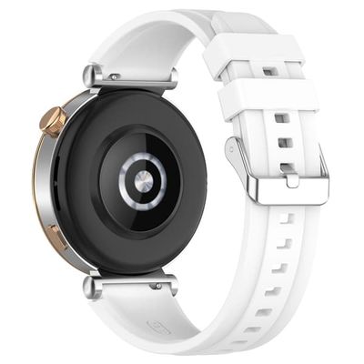 Silikonklokkerem for 18 mm Huawei GT4 46 mm/GT Runner/GT3 SE White