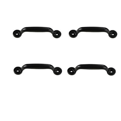 Skåphandtag i Vintage Design, 4-pack Black