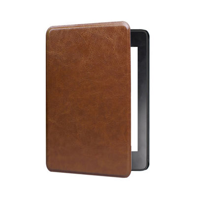 Kindle Paperwhite 12. generation (7 tommer) KPW6 Mad Horse tekstur beskyttelsesetui Brown