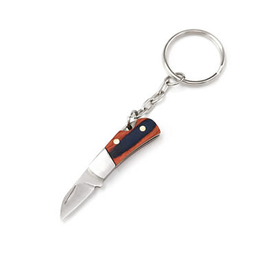 Mini Camouflage Taskuveitsi - Ruostumattomasta teräksestä valmistettu kokoontaitettava avaimenperäveitsi