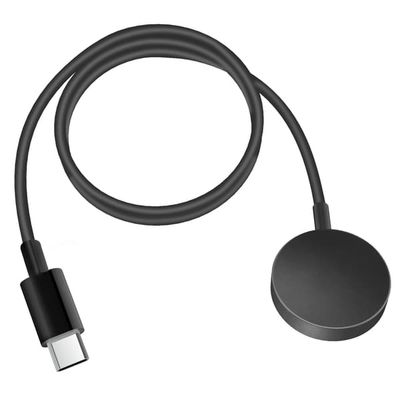 USB-C oplader til Samsung Galaxy Watch 3/4/5/6/7, Active 1/2 Black