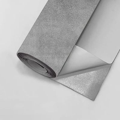 Selvklebende Semsket Repareringslapp - Premium Fløyel Polstringsteip for Bilinteriør Restaurering Grey