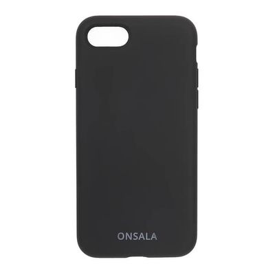Mobildeksel Silikon Black - iPhone 6/7/8/SE