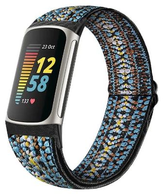 Utskifting av klokkebånd for Fitbit Charge5/6 Blue