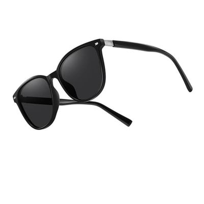 Oversize polariserede solbriller 1025-zt med stort stel, PC-ramme og TAC polariserede linser til kørsel, fiskeri, udendørs sport og hverdag Black