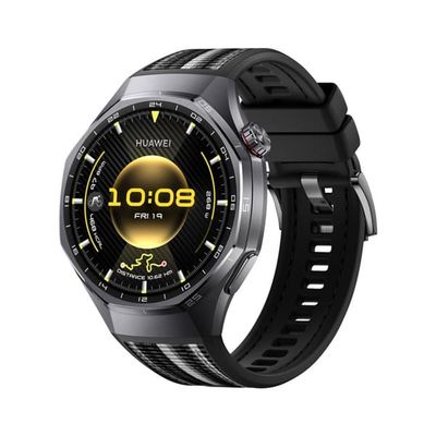 Silikonklokkerem kompatibel med Huawei GT6 Pro 46mm - Trykknappstil Black