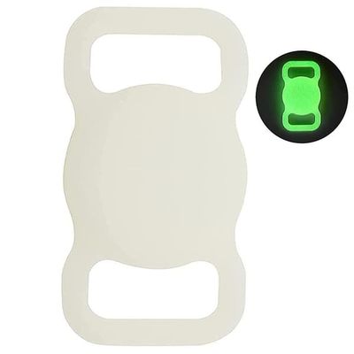 Apple AirTag holder til katte- / hundehalsbånd - Lyser i mørke / grønne farver