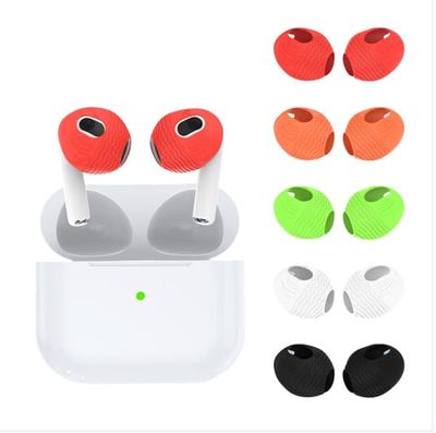 Silikon Öronproppar för Kompatibel med AirPods 3 - Bekväma, Halkfria och Dammtäta Öronkuddar i Blandade Färger