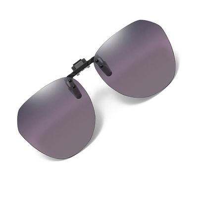 Polariserte Clip-on Solbriller med Etui Purple