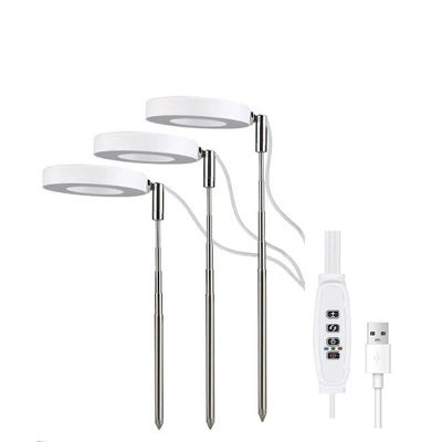 3,5-tommers tre-hoved rød og blå lys 15W justerbar plantevækstlys